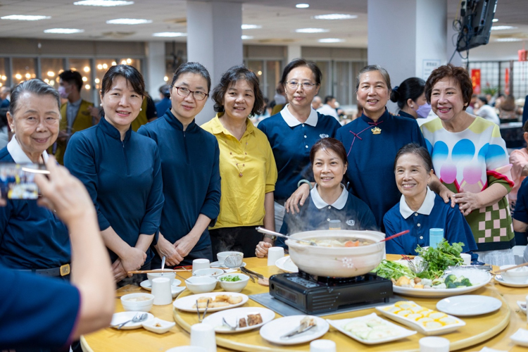 The get-together was a chance for Tzu Chi Philippines volunteers, family and friends to bond over good food and each other's company.