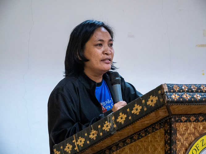 “I would like to thank Tzu Chi Foundation because they made it easy for everyone to achieve their dream of having a second chance to be happy in life,” says Zamboanga del Sur Persons with Disability Affairs Office (PDAO) Provincial Head and National President of the League of PWD Affairs Officers of the Philippines (LPDAOP) Miriam Acosta Llanos.