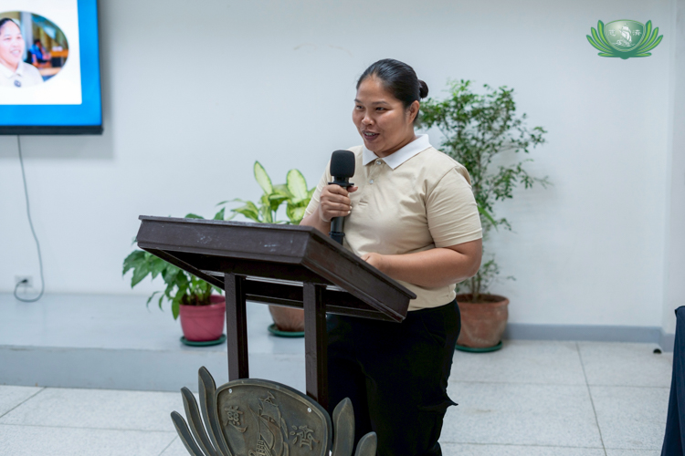 “Being a caregiving gave direction, dignity, and a future to me and my family,” says Tech-Voc Batch 7 scholar Rhea Amilano, who works at Camillus Medhaven Nursing Homes.