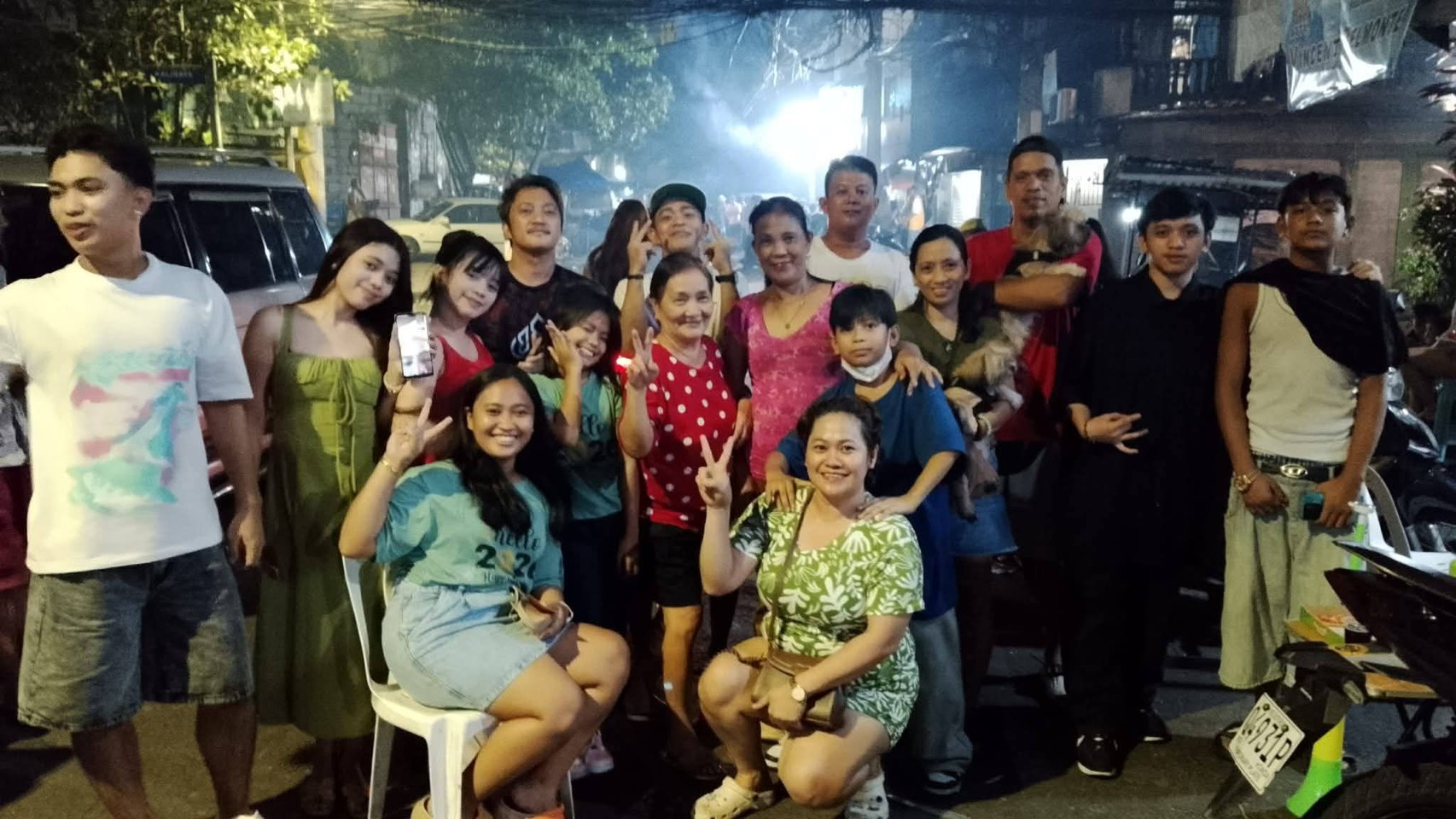 The ninth of 11 children, Merequiel Gallito (seated, left) has been a reliable daughter and sibling since she was a child. 