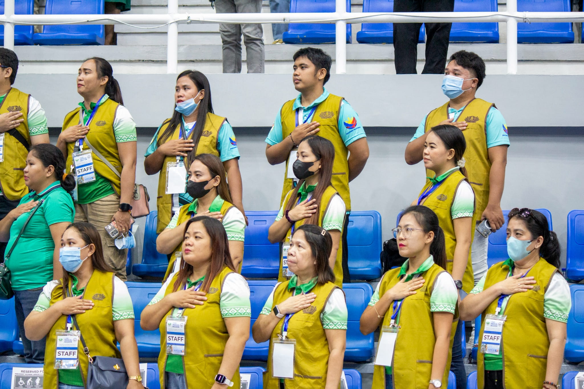 Every volunteer is united by patriotism and a heart for service.