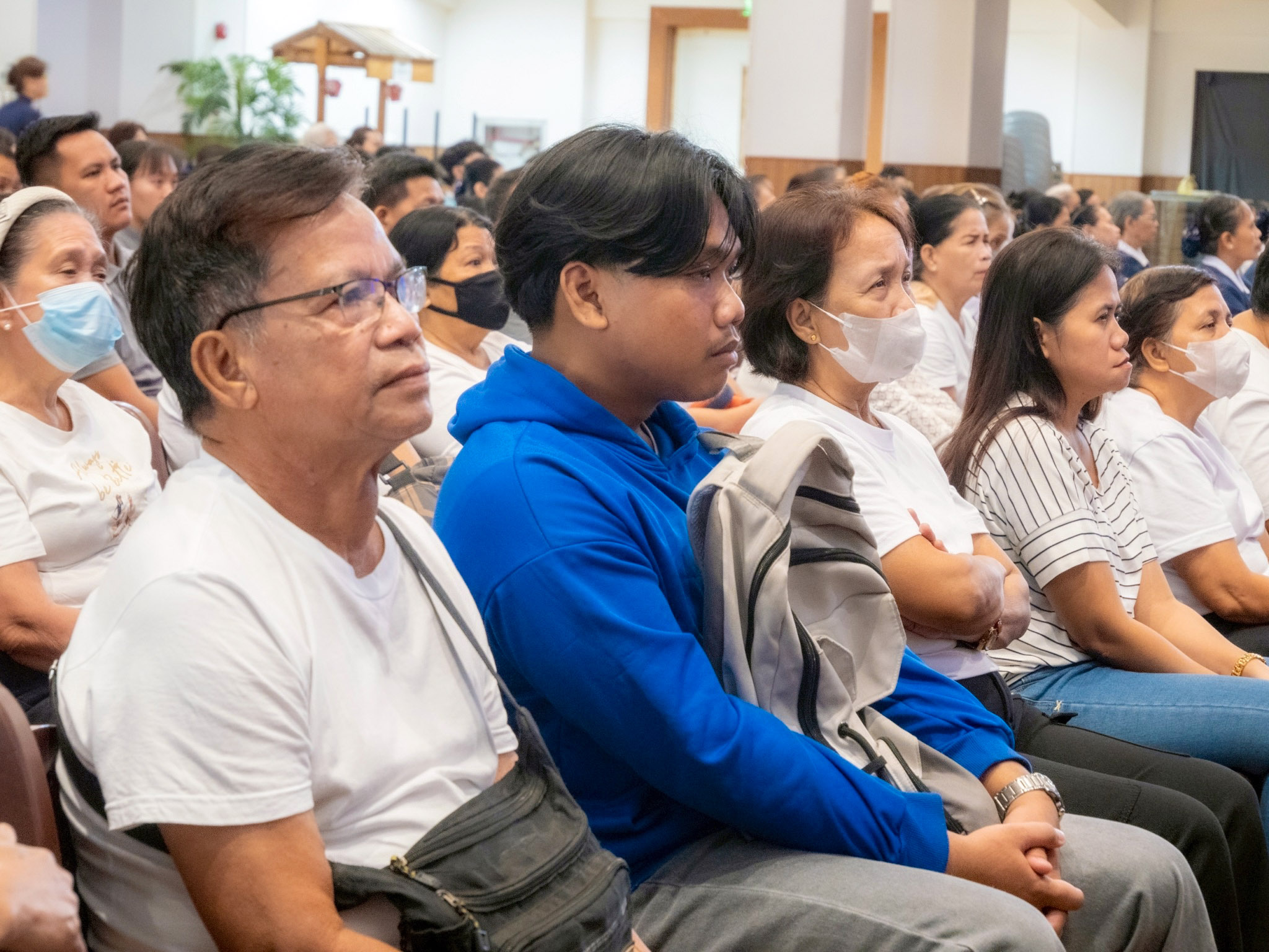 Francisco and Don attend Tzu Chi Foundation’s Year End Blessing, expressing gratitude for the warm welcome and support they received from the foundation.