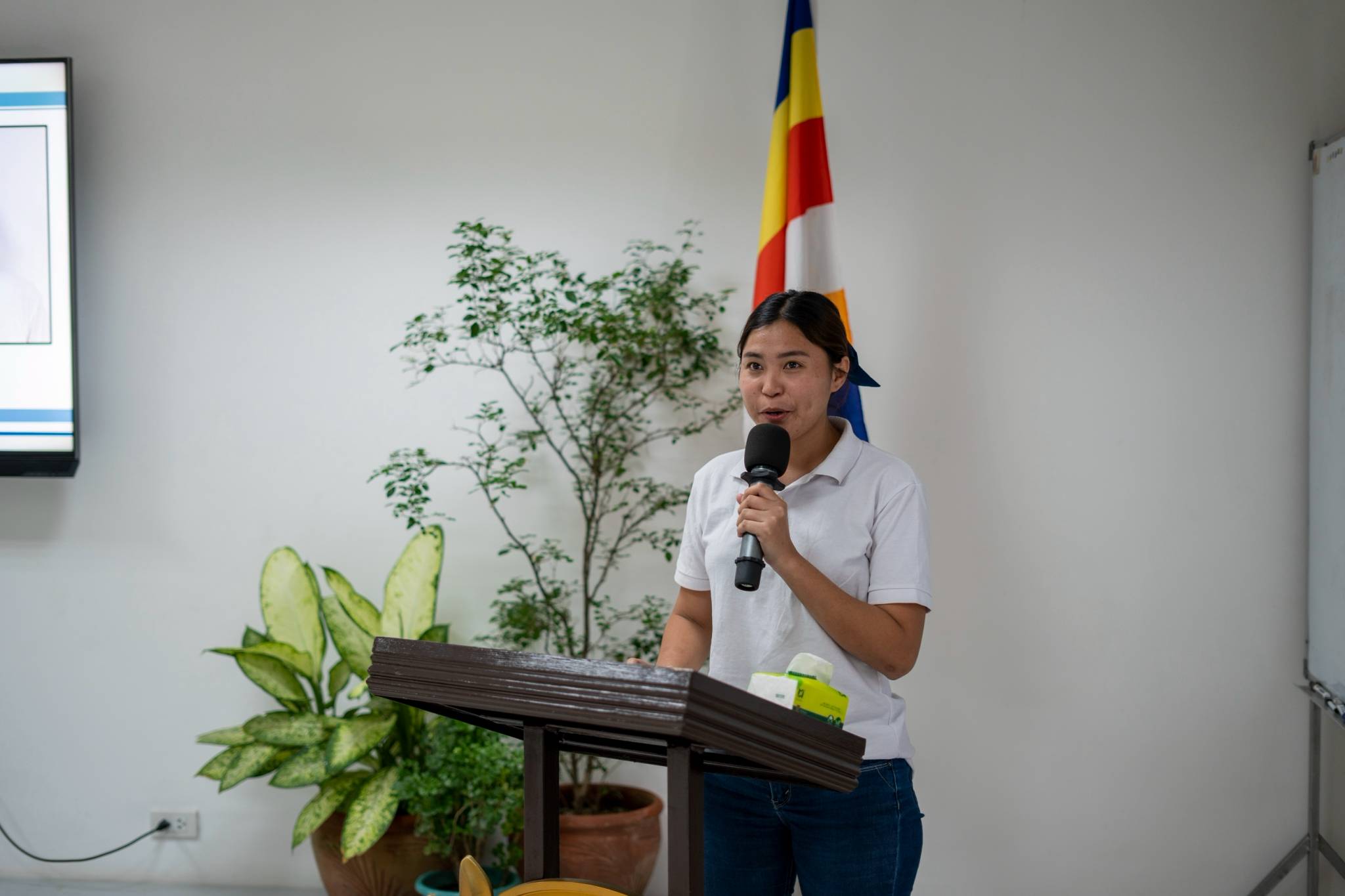 Determined to help her family recover from  a major financial hardship, Ma. Elena Soguilon embraces her new path as a Tech-Voc scholar. She offers her heartfelt thanks to Tzu Chi Foundation for giving her the opportunity and skills needed to stand strong and support her loved ones.
