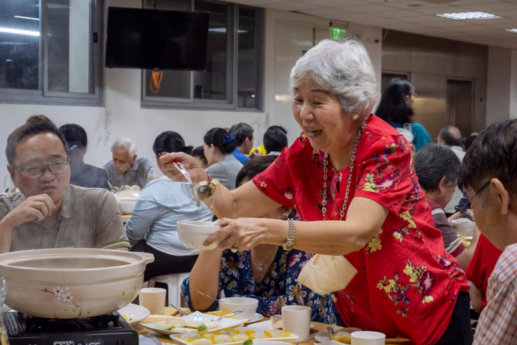 The get-together was a chance for Tzu Chi Philippines volunteers, family and friends to bond over good food and each other's company.