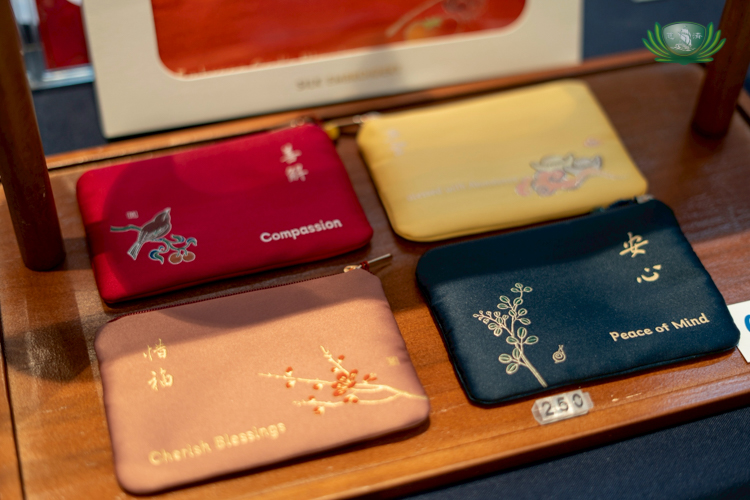 Ladies will appreciate the delicate handiwork and inspiring messages of these wallets. 