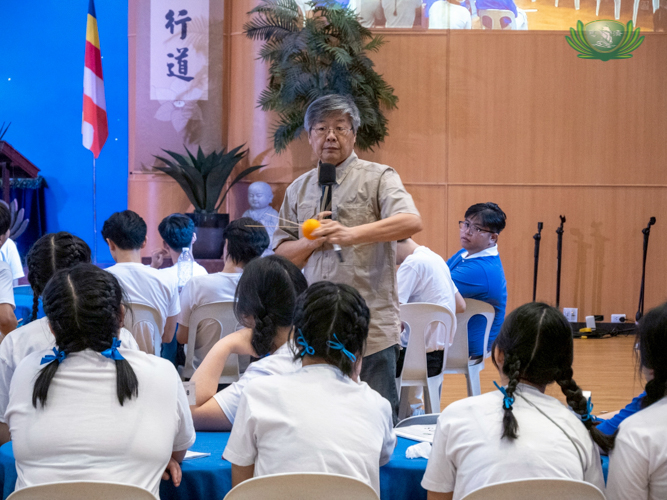 Pong Tee’s discussion on mental health challenges and stress management saw several camp participants open up about their personal struggles.