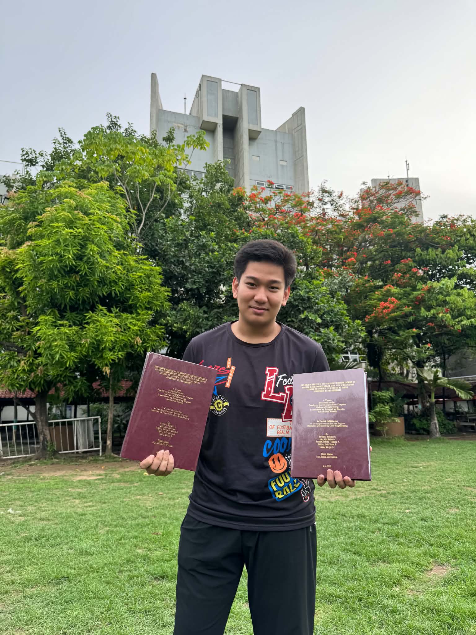 Despite the setback in his academics, he successfully braved through it and is set to graduate in August 2026. 