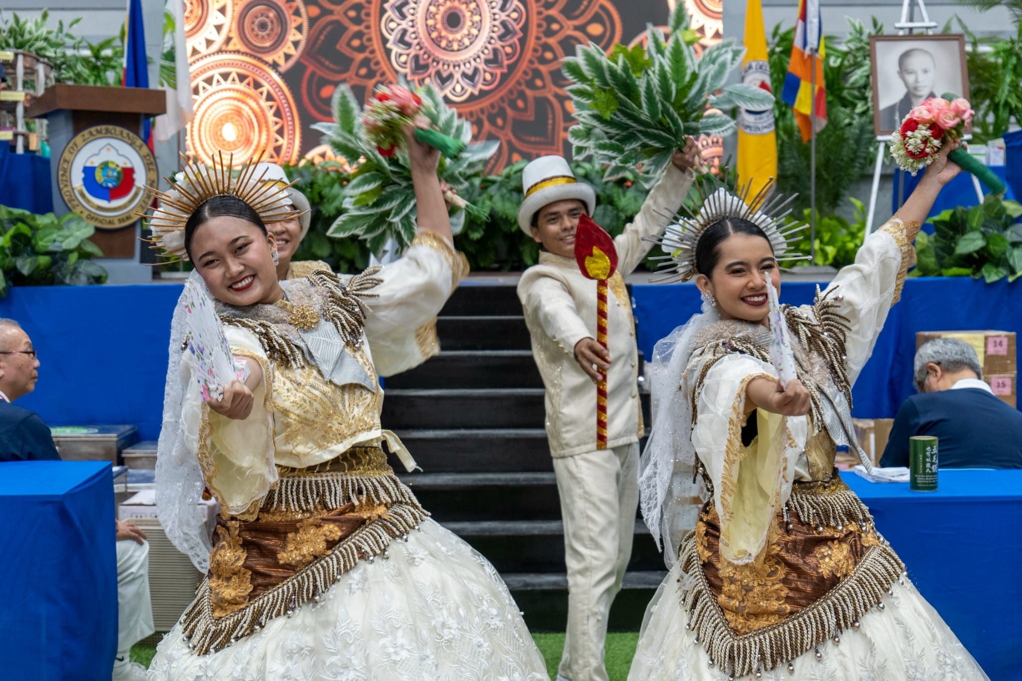 A vibrant dance performance brings energy to the opening program.
