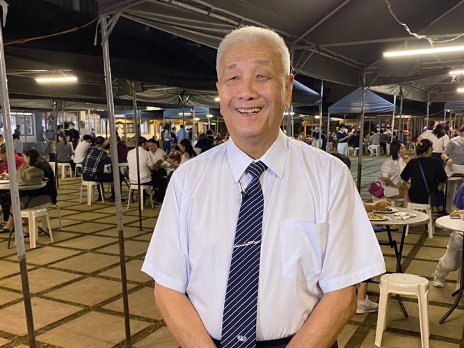 “We cannot sustain our programs without the support of our donors. So, we have this activity for our donors, volunteers, friends, and relatives to thank them,” says Tzu Chi Philippines CEO Henry Yuñez. 【Photo by Matt Serrano】