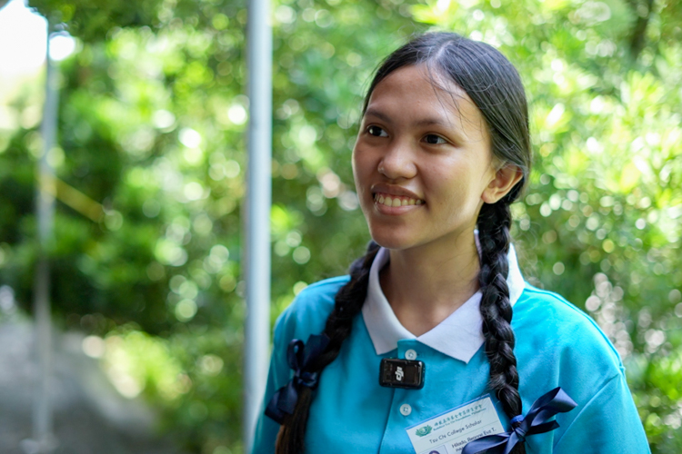 After her mother recovered from leptospirosis, Reanne Evz Hilado received more good news in the form of a Tzu Chi scholarship. “I’m not the only one who dreams of finishing college. My family depends on me to help give us a better life,” says this civil engineering major at the Polytechnic University of the Philippines “Thank you for giving us hope, Tzu Chi.”