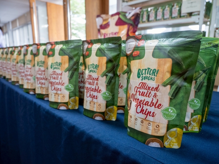 Better Snacks’ vacuum-cooked real fruits and vegetables are a healthier and tastier alternative to processed chips.