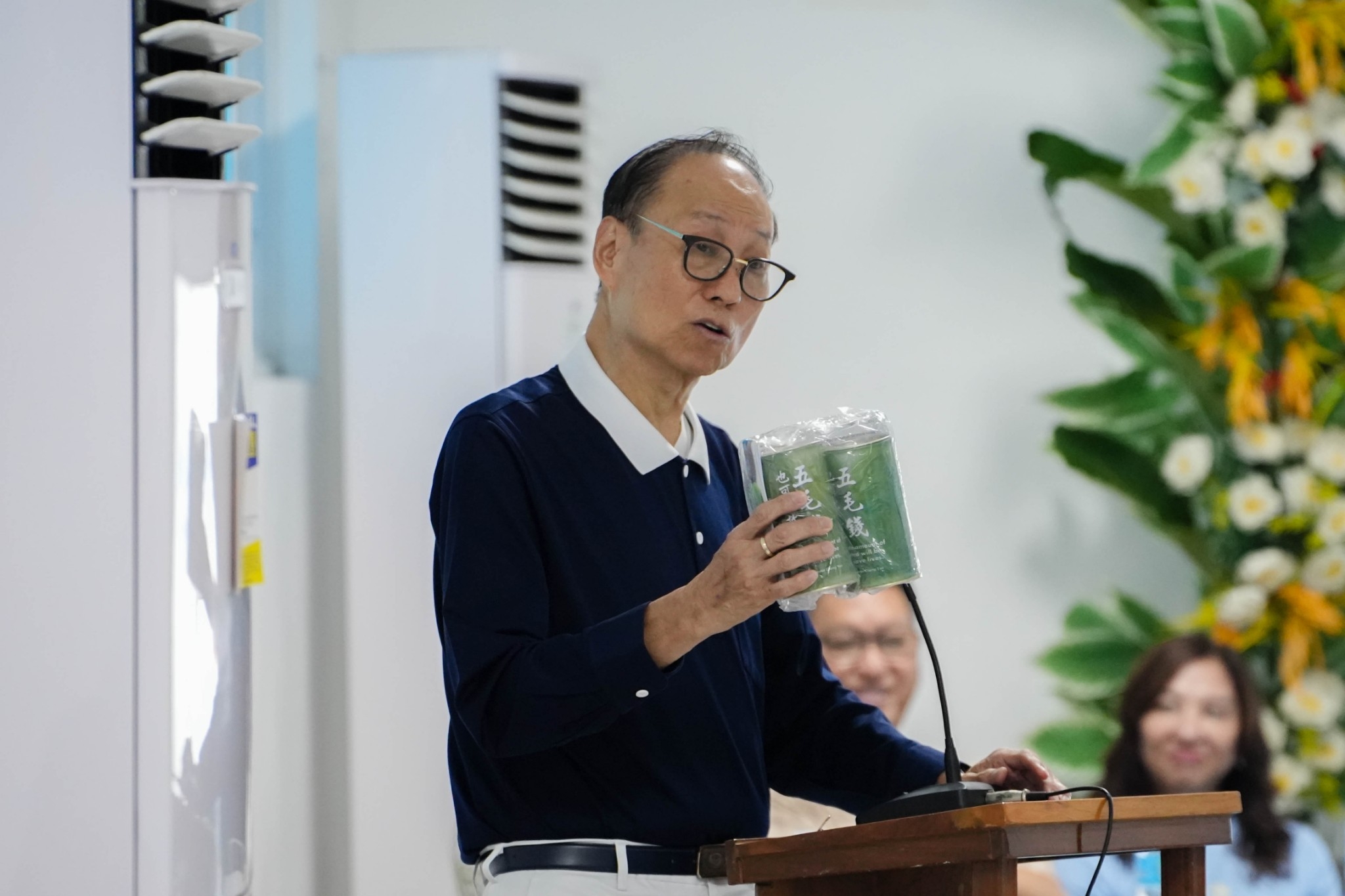 Commissioner-in-charge Antonio Tan talks about Tzu Chi’s missions of charity, medicine, education, and humanistic culture. He explains how valuable each and every donation is in providing immediate needs of beneficiaries.