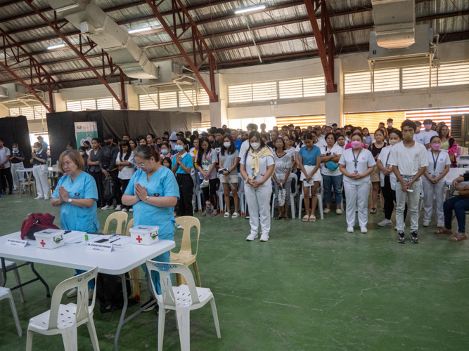 Each medical mission begins with a prayer of gratitude for the opportunity to give and receive help.