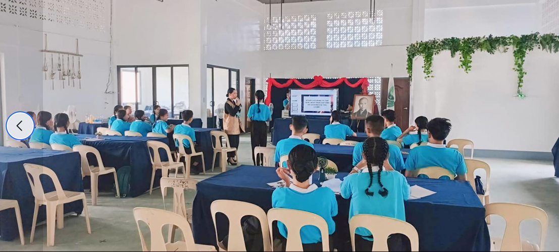 Tzu Chi Palo scholars listened to a talk on “Financial Wisdom for Compassionate Action!” for their Humanity class. 