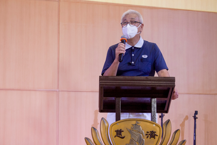 Even during the pandemic and storms, Tzu Chi continued to support you and your needs, says Tzu Chi Philippines CEO Henry Yuñez.