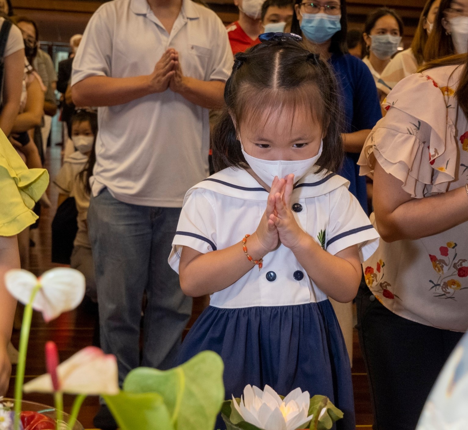 Tzu Chi Great Love Preschool Philippines holds its very first 3-in-1 celebration of Buddha Day, Mother’s Day, and Tzu Chi Day on May 12, 2023 at the Jing Si Hall in Agno, Quezon City. 【Photo by Matt Serrano】