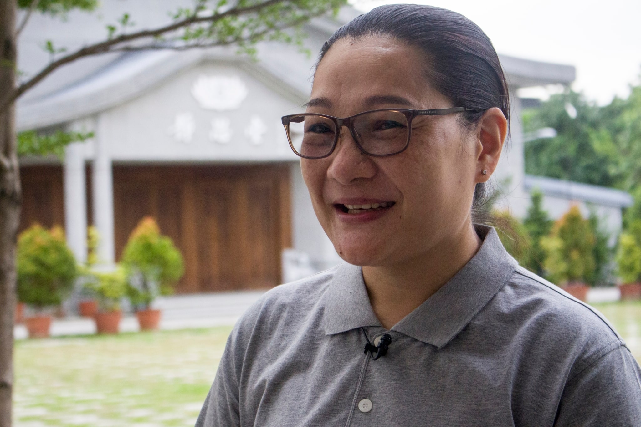Wang Shang Ling flew in from Zamboanga to attend the day-long training classes. “When I’m in Tzu Chi, I feel so light,” says Wang, a donor for the past 10 years. 【Photo by Matt Serrano】