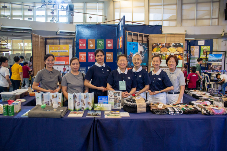Tzu Chi Foundation Philippines participated in Xavier School’s “Greenovations” Environmental Fair 2023 held on November 28 and 29. 【Photo by Marella Saldonido】