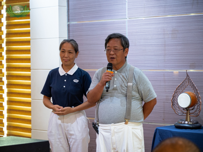 Manila volunteers share their experiences and learnings in Tzu Chi. 【Photo by Daniel Lazar】