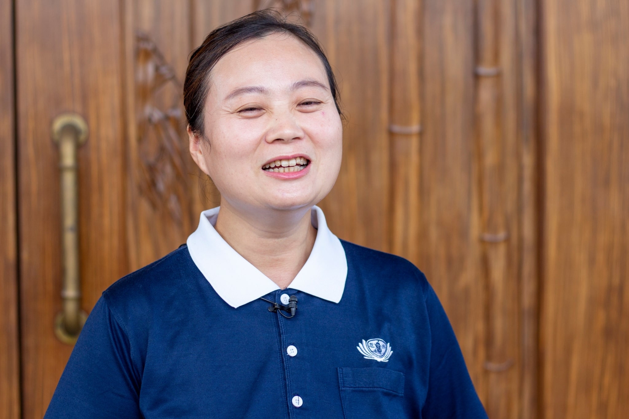 “I feel happy and renewed. This camp made me realize that we still have a lot to learn in the path of Tzu Chi,” says volunteer camp head Sharon Sy.【Photo by Matt Serrano】